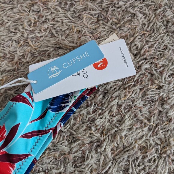 Cupshe NWT Floral Bikini Bottoms Sz M - Picture 5 of 6